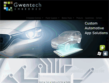 Tablet Screenshot of gwentechembedded.com